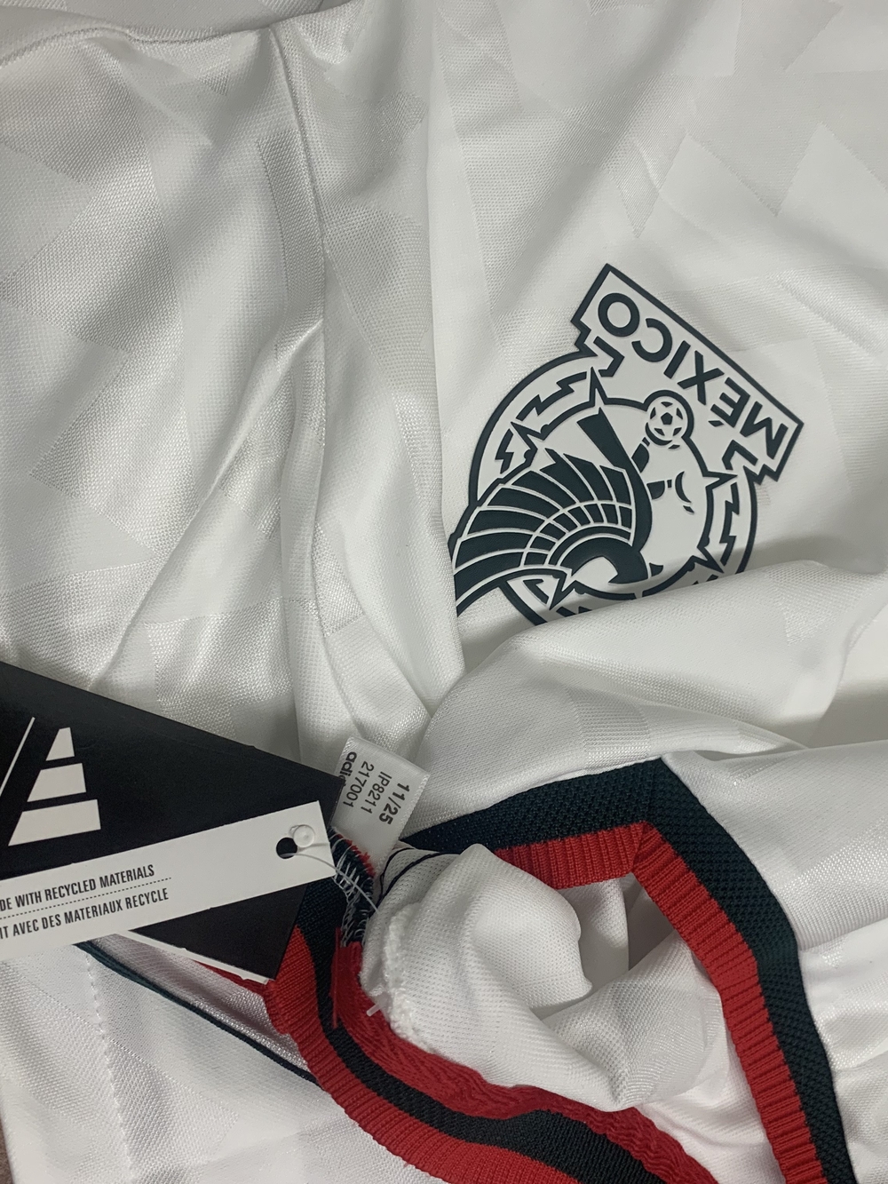 adidas Originals Mexico 2026 World Cup Long Sleeve Player Jersey Size M - Picture 4 of 6
